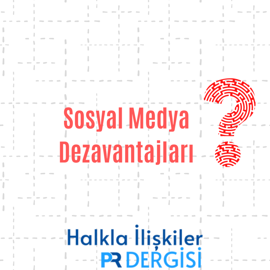 Sosyal Medya Dezavantajları