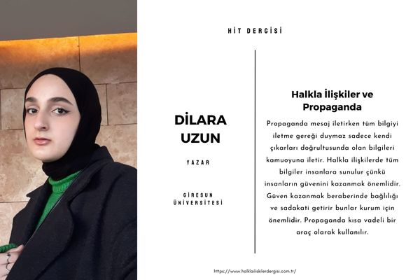 Halkla İlişkiler ve Propaganda