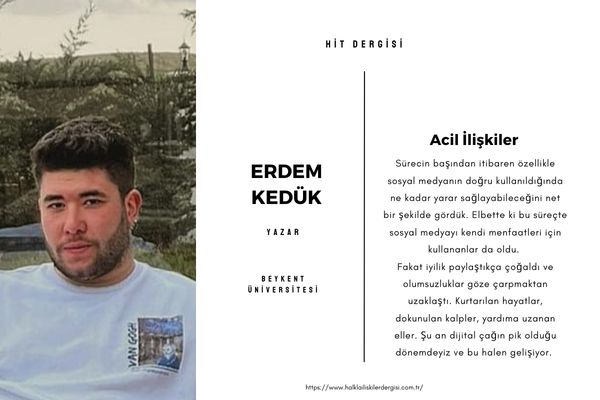 Acil İlişkiler