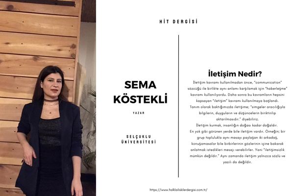 İletişim Nedir?