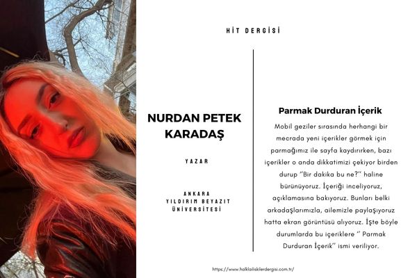 Parmak Durduran İçerik