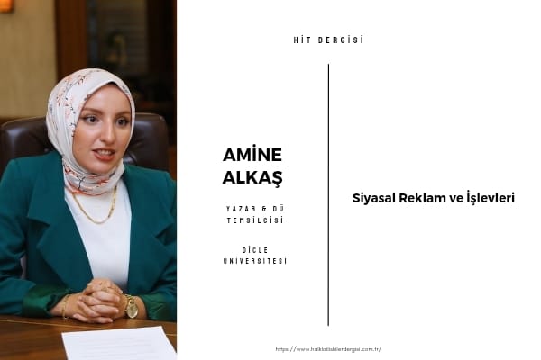 Siyasal Reklam ve İşlevleri