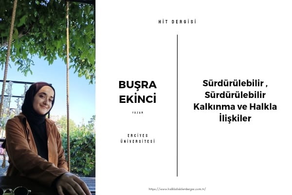 Sürdürülebilir, Sürdürülebilir Kalkınma ve Halkla İlişkiler