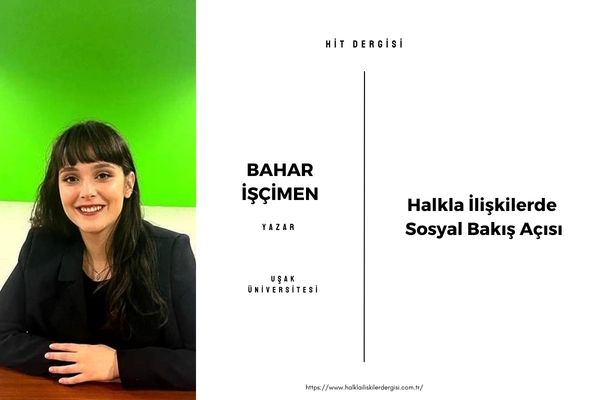 Halkla İlişkilerde Sosyal Bakış Açısı