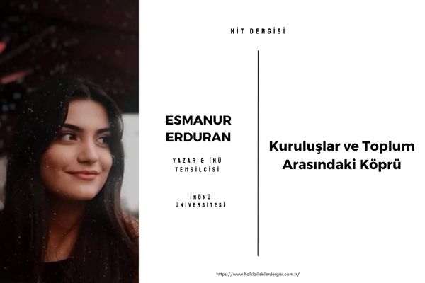 Kuruluşlar ve Toplum Arasındaki Köprü