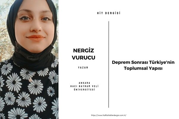 Deprem Sonrası Türkiye’nin Toplumsal Yapısı