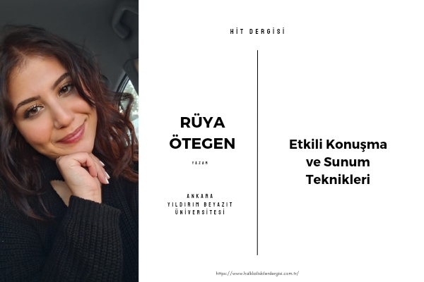 Etkili Konuşma ve Sunum Teknikleri