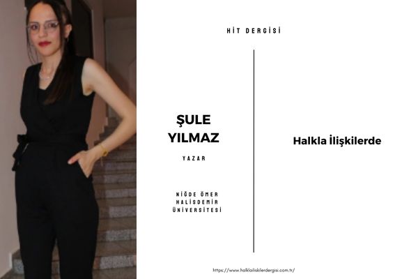 HALKLA İLİŞKİLERDE PAZARLAMANIN ÖNEMİ
