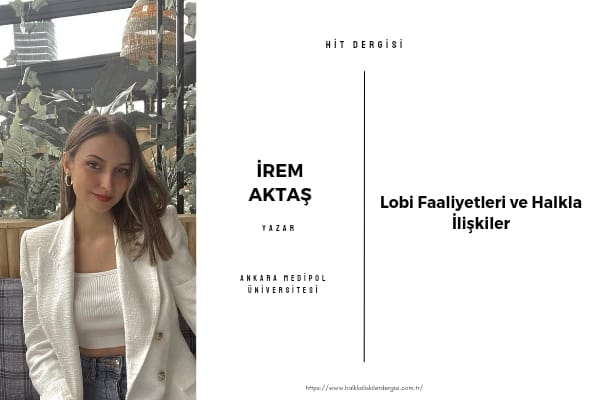Lobi Faaliyetleri ve Halkla İlişkiler