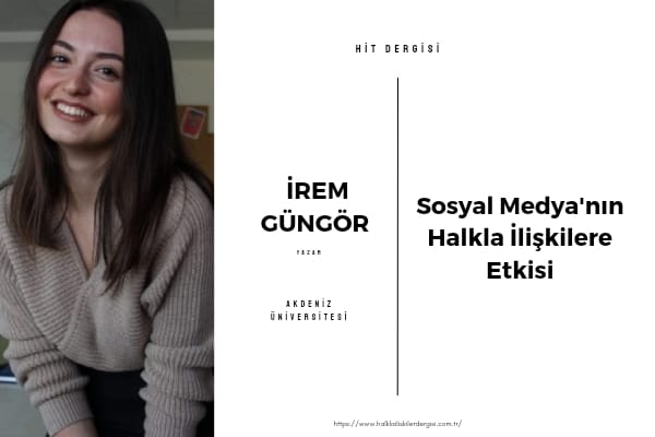 Sosyal Medyanın Halkla İlişkilere Etkisi