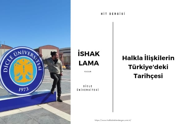 Halkla İlişkilerin Türkiye’deki Tarihçesi